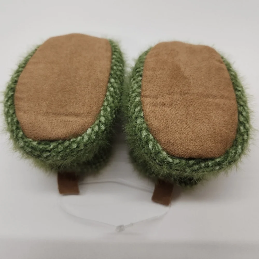 Baby Boys' Booties - Cloud Island Olive Green